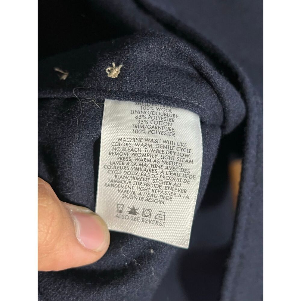 Pendleton Men’s Wool Elbow Patch Navy Button Trai… - image 6